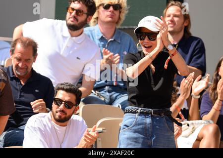 Paris, France. 06 juin 2024. Participe à l'Open de France 2024 à Roland Garros le 6 juin 2024 à Paris. Photo de Laurent Zabulon/ABACAPRESS. COM Credit : Abaca Press/Alamy Live News Banque D'Images