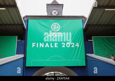 Oberhausen, Deutschland. 30 mai 2024. firo : 30.05.2024, football, football, jeunesse, U19, finale du championnat d'Allemagne a-Youth, saison 2023/2024, A Juniors, Junior Bundesliga U-19 BVB Borussia Dortmund - U-19 TSG 1899 Hoffenheim Junior Bundesliga Depositor final 2024 Credit : dpa/Alamy Live News Banque D'Images