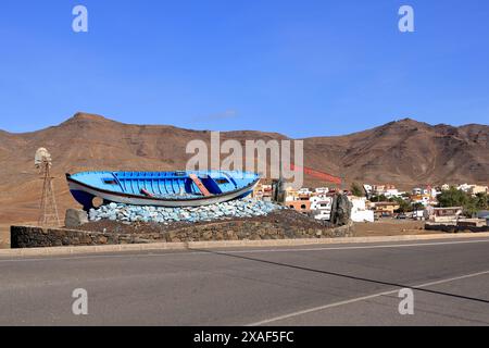 Village Las Playitas sur l'île de Fuerteventura en Espagne Banque D'Images