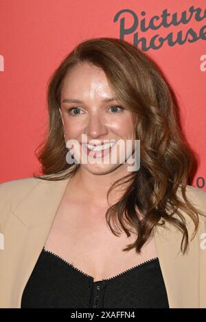 Londres, Royaume-Uni. 6 juin 2024. Fionnuala Flaherty à la première britannique de KneCap, et soirée d'ouverture du Festival du film de Sundance, à Picturehouse Central Credit : Nils Jorgensen/Alamy Live News Banque D'Images