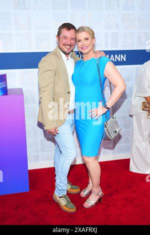 Armin Barwich und Eva Habermann BEI der Bertelsmann Party AM 6.06.2024 à Berlin Banque D'Images