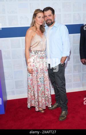 Jessica Ginkel und Daniel Fehlow BEI der Bertelsmann Party AM 6.06.2024 à Berlin Banque D'Images