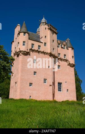 Château de Craigievar, Alford, Aberdeenshire, Écosse, Royaume-Uni. Banque D'Images