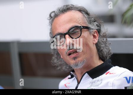 Montréal, Canada. 06 juin 2024. Circuit Gilles-Villeneuve Laurent Mekies (fra) Directeur VISA Visa Cash APP Racing Bulls Formula One Team. (Eurasia Sport images/SPP) crédit : SPP Sport Press photo. /Alamy Live News Banque D'Images