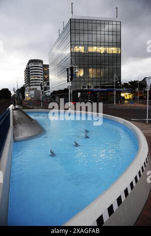 Le bâtiment Westpac à Tauranga, Nouvelle-Zélande. Banque D'Images