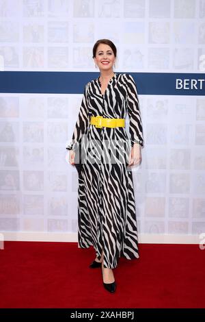Fête Bertelsmann 2024 - Roter Teppich auf dem Roten Teppich der Bertelsmann Party 2024 in der Bertelsmann-RepraÌˆsentanz am 06.06.2024 in Berlin. *** Bertelsmann Party 2024 tapis rouge sur le tapis rouge du Bertelsmann Party 2024 au Bertelsmann Repraˆsentanz le 06 06 06 2024 à Berlin Copyright : xEventpressxKochanx Banque D'Images
