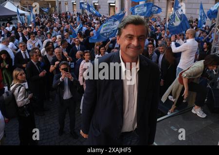 Actualités - Carlo Calenda, clôture la campagne électorale européenne de 2024 à Naples Carlo Calenda, leader du parti politique italien Azione, clôture la campagne électorale européenne de 2024 à Naples Naples Naples Naples Naples Italie Copyright : xAntonioxBalascox/xLiveMediax LPN 1386815 Banque D'Images