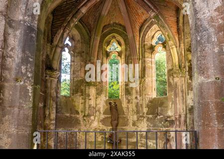 Les ruines du monastère Allerheiligen près d'Oppenau, Forêt Noire, Bade-Württemberg, Allemagne Banque D'Images