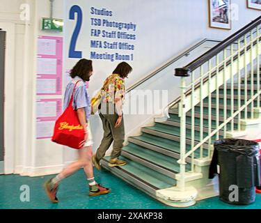 Glasgow, Écosse, Royaume-Uni.7 juin 2024 : GSA Glasgow School of Art exposition des beaux-arts, 2024. Crédit Gerard Ferry /Alamy Live News Banque D'Images