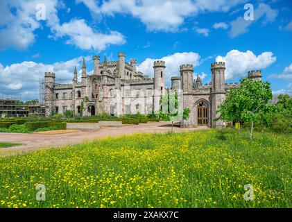 Château de Lowther, Cumbria, Angleterre, Royaume-Uni Banque D'Images