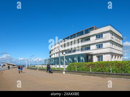 Hôtel art déco Midland, Morecambe, Lancashire, Angleterre, Royaume-Uni Banque D'Images