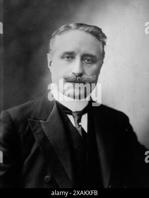 Paul Deschanel, 1913 ans. Montre Paul Eugene Louis Deschanel, un homme d'État français qui a été candidat à la présidence en 1913. Banque D'Images