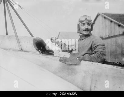 Pegoud, entre c1910 et c1915. Montre l'aviateur français Adolphe Pegoud (1889-1915). Banque D'Images