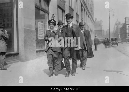 Policewoman Parks de Chicago, entre c1910 et c1915. Banque D'Images