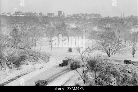 Central Park, entre c1910 et c1915. Banque D'Images