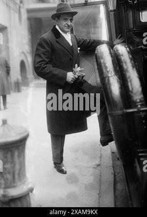 Antonio Scotti, entre c1910 et c1915. Spectacles Antonio Scotti (1866-1936) chanteur italien d'opéra baryton apparu au New York Metropolitan Opera pendant plus de trente-trois saisons. Banque D'Images