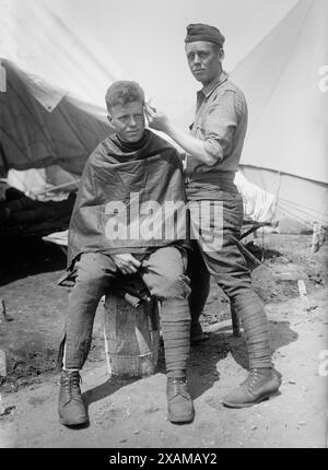Camp Barber, entre c1915 et c1920. Banque D'Images