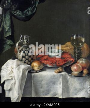 Nature morte, milieu à fin du XVIIe siècle. Banque D'Images