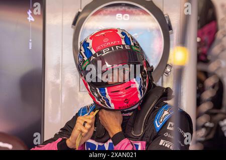 Jack Doohan (pilote réserve de l'équipe de F1 Alpine au BWT lors du Grand Prix du Canada AWS de formule 1 2024, Montréal, Québec, Canada, du 6 au 9 juin - Rounfd 9 of 24 of 2024 World Championship Banque D'Images