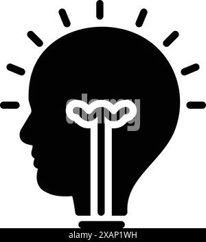 Icône pour idée, conclusion, entreprenant Illustration de Vecteur