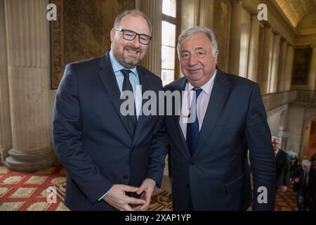 RONAN LE GLEUT SÉNATEUR ÉTRANGER FRANÇAIS Banque D'Images