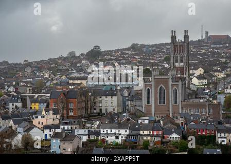 Horizon urbain de la ville de liège Irlande europe Banque D'Images