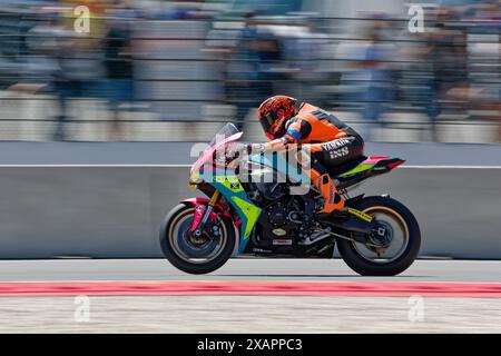 Spa Francorchamps, Belgique. 02 juin 2024. Pendant la moto 8 heures de Spa-Francorchamps, deuxième manche des Champions du monde d'Endurance EWC 2024 du 7 au 9 juin, Belgique - photo Alexandre Guillaumot/DPPI crédit : DPPI Media/Alamy Live News Banque D'Images