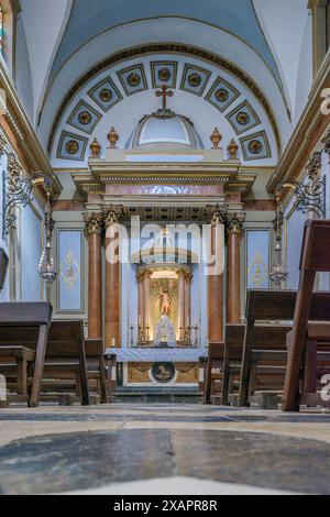 XVIIIe siècle style néoclassique chapelle de communion de la cathédrale dans la ville d'Orihuela, Alicante, Alacant, Communauté valencienne, Espagne, Europe Banque D'Images