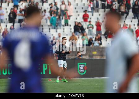 Lisbonne, Portugal. 08 juin 2024. LISBONNE, PORTUGAL - 8 JUIN : Cristiano Ronaldo du Portugal après le match amical international entre le Portugal et la Croatie à l'Estadio Nacional do Jamor le 8 juin 2024 à Lisbonne, Portugal. Photo : Igor Kralj/PIXSELL crédit : Pixsell/Alamy Live News Banque D'Images
