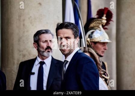 Antonin Burat/le Pictorium - visite d'Etat du Président américain Joe Biden In, France. 08 juin 2024. France/Paris - Tony Estanguet lors d'un dîner d'État à l'Elysée, à Paris, le 8 juin 2024, dans le cadre d'une visite d'État du président américain Joe Biden. Crédit : LE PICTORIUM/Alamy Live News Banque D'Images