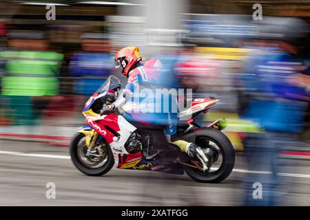 Spa Francorchamps, Belgique. 02 juin 2024. Pendant la moto 8 heures de Spa-Francorchamps, deuxième manche des Champions du monde d'Endurance EWC 2024 du 7 au 9 juin, Belgique - photo Alexandre Guillaumot/DPPI crédit : DPPI Media/Alamy Live News Banque D'Images