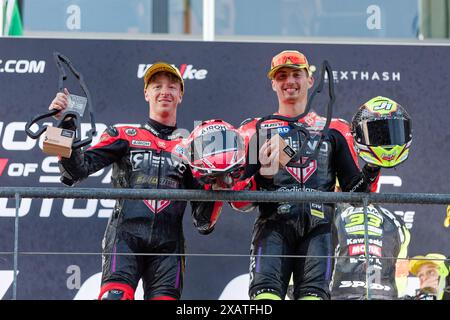 Spa Francorchamps, Belgique. 02 juin 2024. Pendant la moto 8 heures de Spa-Francorchamps, deuxième manche des Champions du monde d'Endurance EWC 2024 du 7 au 9 juin, Belgique - photo Alexandre Guillaumot/DPPI crédit : DPPI Media/Alamy Live News Banque D'Images