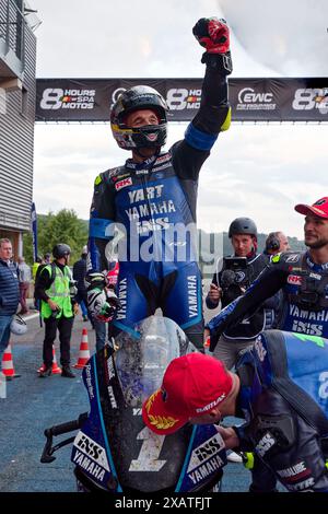 Spa Francorchamps, Belgique. 02 juin 2024. Pendant la moto 8 heures de Spa-Francorchamps, deuxième manche des Champions du monde d'Endurance EWC 2024 du 7 au 9 juin, Belgique - photo Alexandre Guillaumot/DPPI crédit : DPPI Media/Alamy Live News Banque D'Images