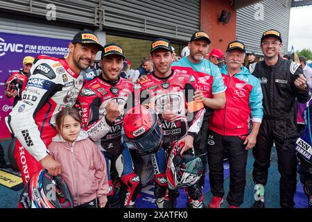 Spa Francorchamps, Belgique. 02 juin 2024. Pendant la moto 8 heures de Spa-Francorchamps, deuxième manche des Champions du monde d'Endurance EWC 2024 du 7 au 9 juin, Belgique - photo Alexandre Guillaumot/DPPI crédit : DPPI Media/Alamy Live News Banque D'Images