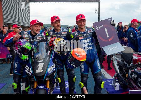 Spa Francorchamps, Belgique. 02 juin 2024. Pendant la moto 8 heures de Spa-Francorchamps, deuxième manche des Champions du monde d'Endurance EWC 2024 du 7 au 9 juin, Belgique - photo Alexandre Guillaumot/DPPI crédit : DPPI Media/Alamy Live News Banque D'Images