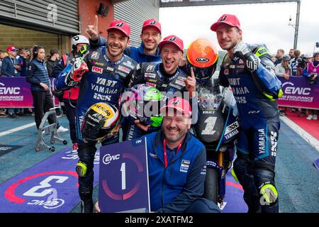 Spa Francorchamps, Belgique. 02 juin 2024. Pendant la moto 8 heures de Spa-Francorchamps, deuxième manche des Champions du monde d'Endurance EWC 2024 du 7 au 9 juin, Belgique - photo Alexandre Guillaumot/DPPI crédit : DPPI Media/Alamy Live News Banque D'Images