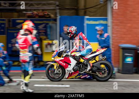 Spa Francorchamps, Belgique. 02 juin 2024. Pendant la moto 8 heures de Spa-Francorchamps, deuxième manche des Champions du monde d'Endurance EWC 2024 du 7 au 9 juin, Belgique - photo Alexandre Guillaumot/DPPI crédit : DPPI Media/Alamy Live News Banque D'Images