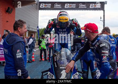 Spa Francorchamps, Belgique. 02 juin 2024. Pendant la moto 8 heures de Spa-Francorchamps, deuxième manche des Champions du monde d'Endurance EWC 2024 du 7 au 9 juin, Belgique - photo Alexandre Guillaumot/DPPI crédit : DPPI Media/Alamy Live News Banque D'Images