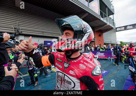 Spa Francorchamps, Belgique. 02 juin 2024. Pendant la moto 8 heures de Spa-Francorchamps, deuxième manche des Champions du monde d'Endurance EWC 2024 du 7 au 9 juin, Belgique - photo Alexandre Guillaumot/DPPI crédit : DPPI Media/Alamy Live News Banque D'Images