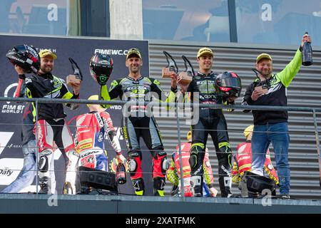 Spa Francorchamps, Belgique. 02 juin 2024. Pendant la moto 8 heures de Spa-Francorchamps, deuxième manche des Champions du monde d'Endurance EWC 2024 du 7 au 9 juin, Belgique - photo Alexandre Guillaumot/DPPI crédit : DPPI Media/Alamy Live News Banque D'Images