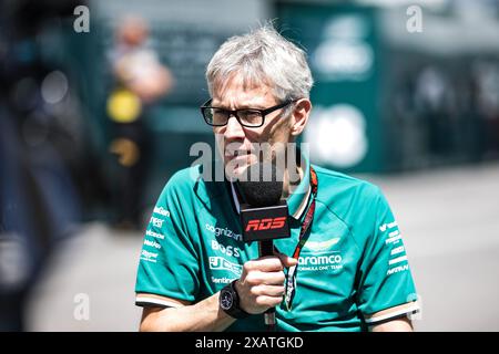 KRACK Mike (ger), directeur de l'équipe et PDG de l'équipe de F1 Aston Martin, portrait lors du Grand Prix AWS de formule 1 du Canada. , . Championnat du monde de formule 1 du 07 au 09 juin 2024 sur le circuit Gilles Villeneuve, à Montréal, Canada - photo Xavi Bonilla/DPPI crédit : DPPI Media/Alamy Live News Banque D'Images