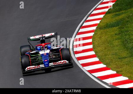 03 RICCIARDO Daniel (aus), Visa Cash App RB F1 Team VCARB 01, action pendant le Grand Prix AWS de formule 1, Canada. , . Championnat du monde de formule 1 du 07 au 09 juin 2024 sur le circuit Gilles Villeneuve, à Montréal, Canada - photo DPPI crédit : DPPI Media/Alamy Live News Banque D'Images