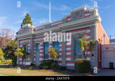 The Rangiora Borough Council Chambers Building (1907), Memorial Library, Percival Street, Rangiora, Waimakariri District, Canterbury, Nouvelle-Zélande Banque D'Images