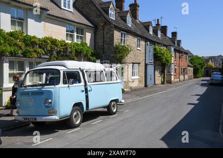 Woodstock, Angleterre - 19 mai 2024 : vue du village de Woodstock en Angleterre Banque D'Images