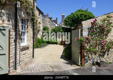 Woodstock, Angleterre - 19 mai 2024 : vue du village de Woodstock en Angleterre Banque D'Images