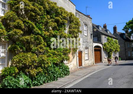 Woodstock, Angleterre - 19 mai 2024 : vue du village de Woodstock en Angleterre Banque D'Images