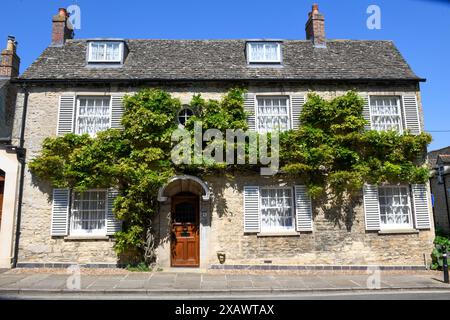 Woodstock, Angleterre - 19 mai 2024 : vue du village de Woodstock en Angleterre Banque D'Images