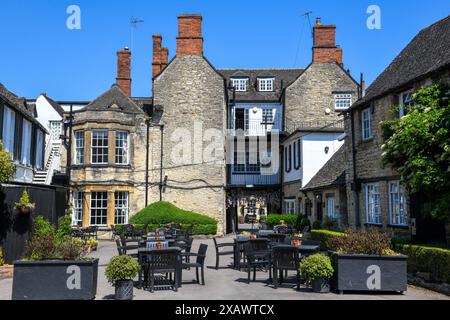 Woodstock, Angleterre - 19 mai 2024 : vue du village de Woodstock en Angleterre Banque D'Images