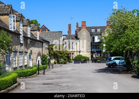 Woodstock, Angleterre - 19 mai 2024 : vue du village de Woodstock en Angleterre Banque D'Images