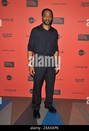 Chiwetel Ejiofor au Filmmakers in conversation Photocall, Sundance film Festival London Day 3, Picturehouse Central, Corner of Shaftesbury Avenue et Great Windmill Street, le samedi 08 juin 2024 à Londres, Angleterre, Royaume-Uni. CAP/CAN ©CAN/Capital Pictures Banque D'Images